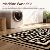 Artful Vintage Greek Key Arrangement(Beige)