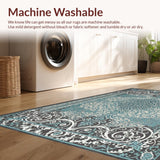 Vintage Scroll Grey Blue(Gray)
