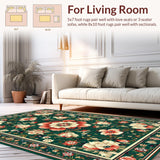 Delicate Leafy Design with Charm(Green)