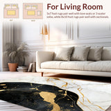 Modern Luxe Marble Artistry(Black)