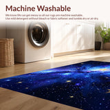 Enchanting Radiant Night Sky Motif(Blue)