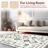 Sophisticated Lattice Inspired Decor(Beige)