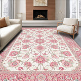 Contemporary Light Floral Elegance(White)