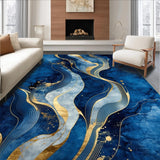 Chic Gray and Aqua Motif(Blue)