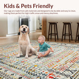 Artisanal Colorful Circular Arrangement(Gray)