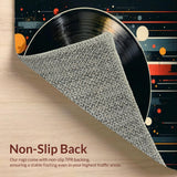 Eclectic Round Musical Motif(Black)