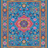 Artful Rustic Color Burst Design(Blue)