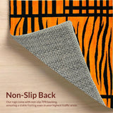 Rustic Earthy Tiger Skin Motif(Orange)