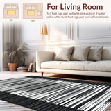 Luxurious Black and White Motif(Black)