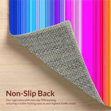 Stylish Layered Rainbow Hues(Pink)