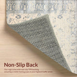 Neutral Toned with Faded Ornamental Scrolls and Delicate Grey Details(Beige)