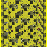 Trendy Monochrome Graphic Appeal(Yellow)