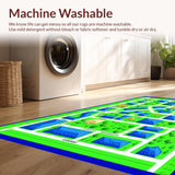 Whimsical Vehicle Pathway Visual(Blue)