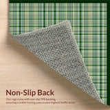 Contemporary Multi Hued Gingham Style(Beige)