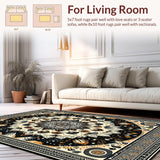 Chic Earth Tone Medallion(Black)