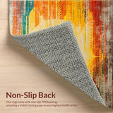 Artistic Abstract Round(Yellow)