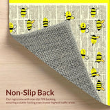 Nostalgic Beige Newspaper Print(Black)