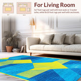 Artful Geometric Aesthetic(Blue)