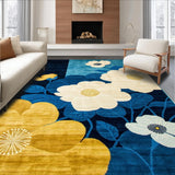 Navy Floral Rustic Charm(Blue)
