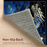 Magical Fantasy Dragon Motif(Blue)