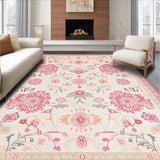 Elegant Botanical Motif Composition(Beige)