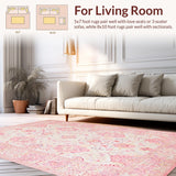 Chic Light Pink Floral Accents(Pink)
