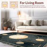 Stylish Modern Starry Night Theme(Gold)