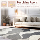 Modern Artistic Tiled Arrangement(Gray)