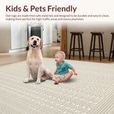 Stylish Cream and Beige Stripe Design(Beige)
