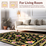 Timeless Classic Floral Harmony(Black)