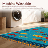 Thematic Fishing Man Cave(Blue)