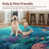 Aquatic Wonderland With Coral Garden Turtle Sanctuary(Blue)