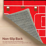 Contemporary Playful Sports Imagery(Red)