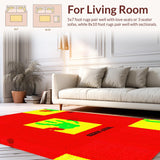 Joyful Multicolor Print Inspiration(Yellow)