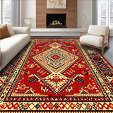 Chic Pastel Geometric Accents(Red)