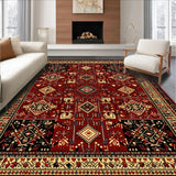 Elegant Rustic Floral Embellishments(Red)