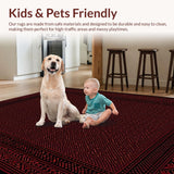 Dynamic Multicolor Textured Symmetry(Red)
