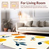 Vibrant Playful Scandinavian Motif(White)