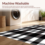 Contemporary Earth Tone Plaid Charm(Black)