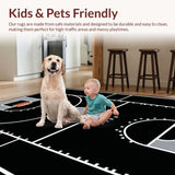 Playful Graphic Court Layout(Black)