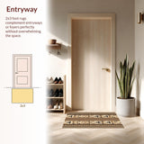 Rustic Brown Cream Man Cave Fishing(Beige)