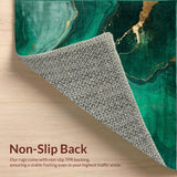 Contemporary Grey Swirl Motif(Green)