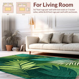 Dynamic Abstract Tropical Print(Green)