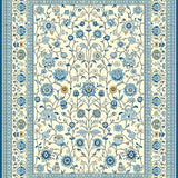 Rustic Blue Tiled Design(Beige)