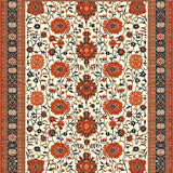 Artful Retro Abstract(White)