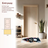 Artful Grey and Black Motif(Black)