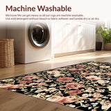 Maximalist Botanical Floral Elegance(Black)