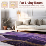 Machine Area with Abstract Artwork(Purple)