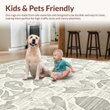 Sophisticated Striped Border Accent(Beige)