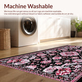 Charming Vintage Blossom Look(Black)